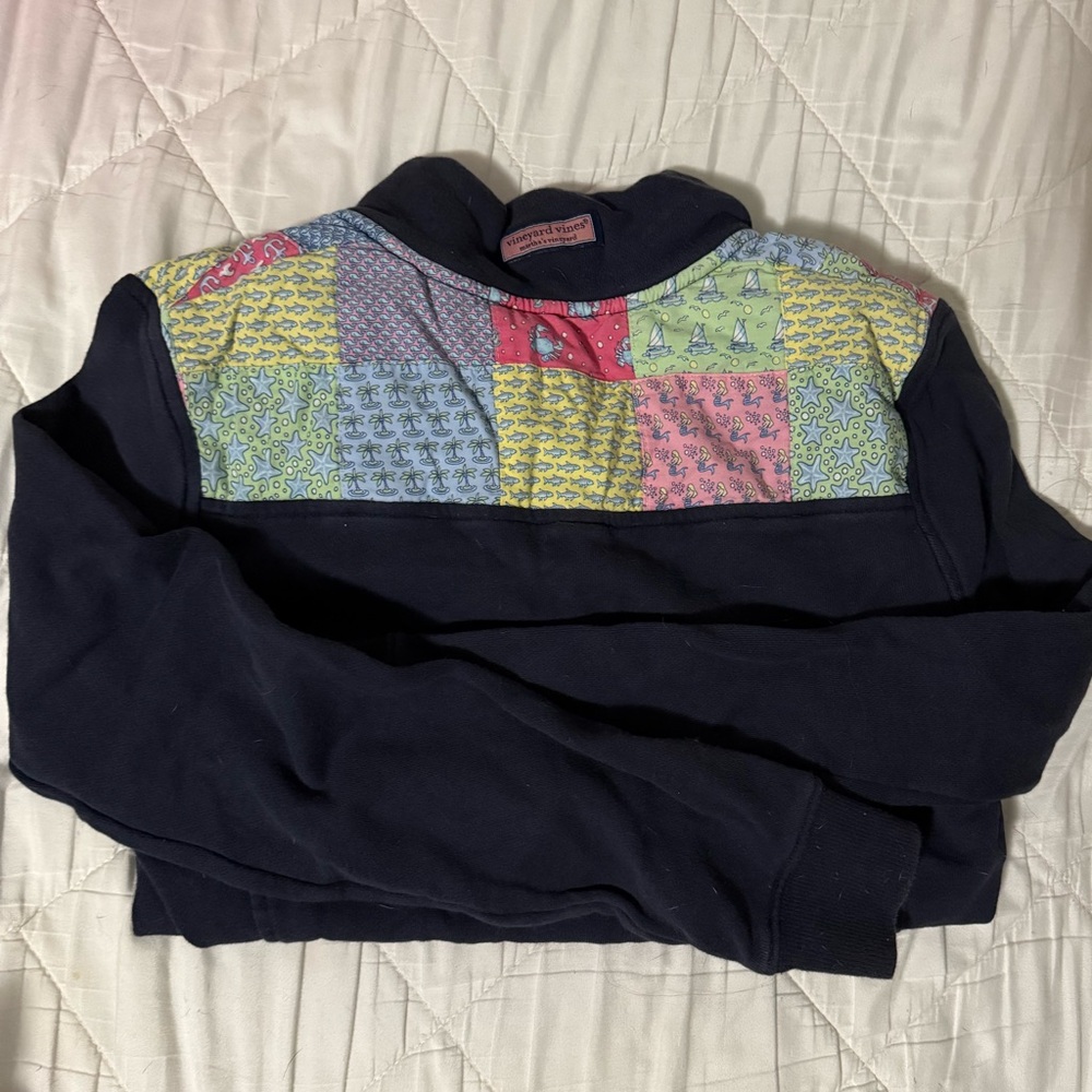 Vineyard Vines Patchwork Quarter Zip - image 3